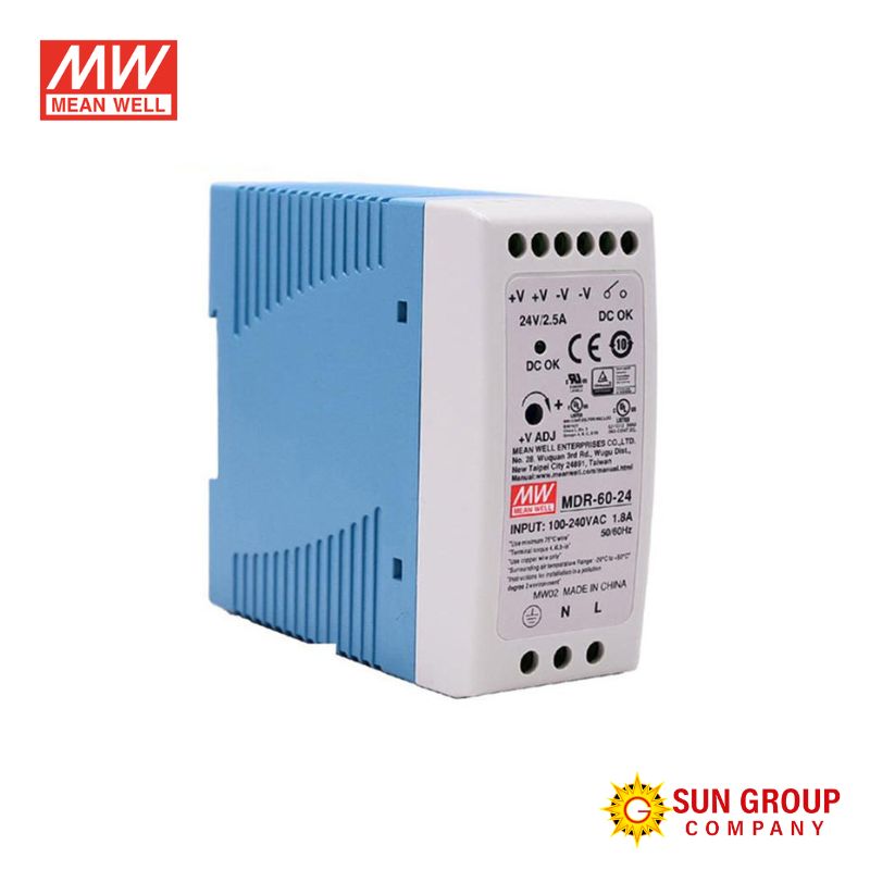 FUENTE DE ALIMENTACION MEAN WELL MDR-60-24