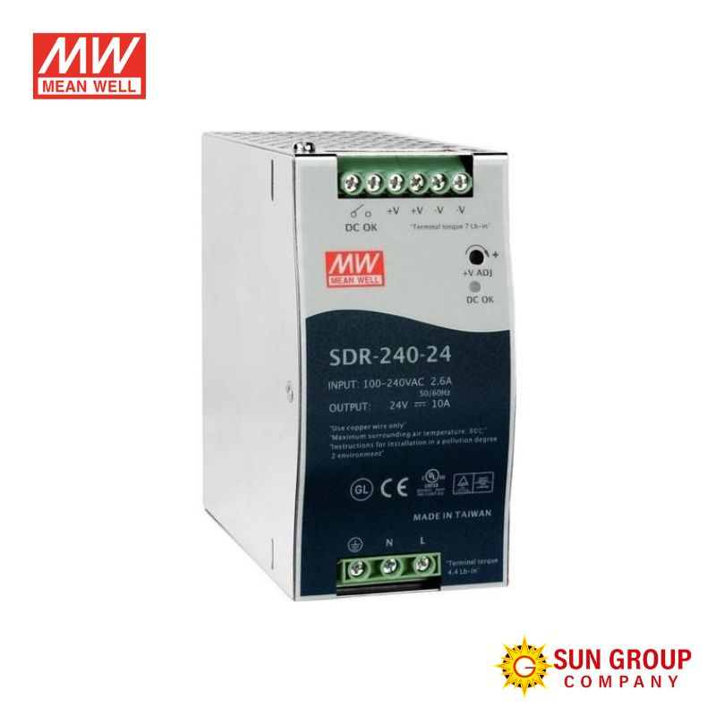 FUENTE DE ALIMENTACION MEAN WELL SDR-240-24