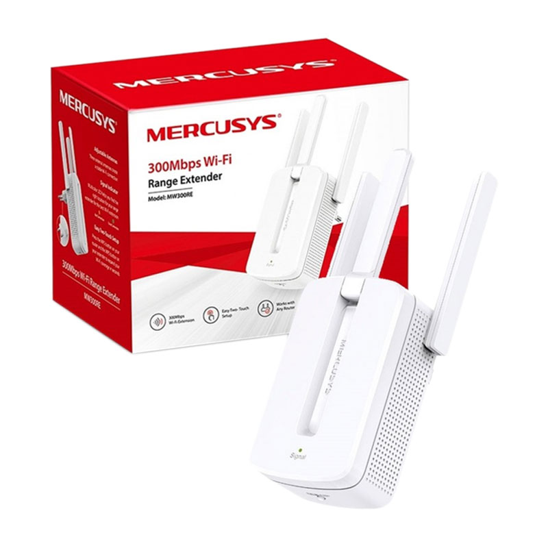 EXTENSOR DE RANGO WI-FI MERCUSYS MW300RE