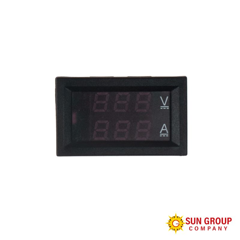 VOLTÍMETRO/AMPERÍMETRO DC 0-100V 0-10A